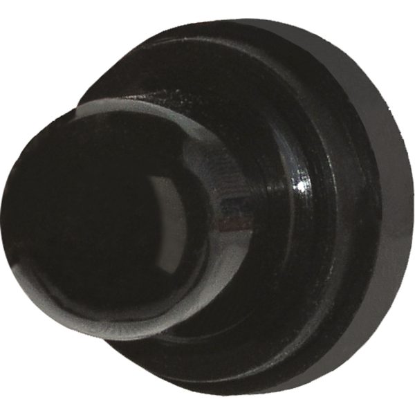 Blue Sea Systems 4137-BSS Push Button Reset Only Circuit Breaker Boot – Black Marine Electrical