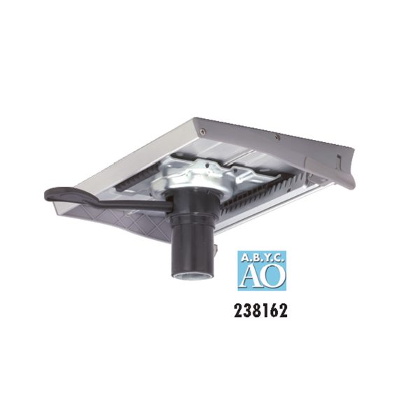 Attwood 238162-1 238 Series Seat Mount – Plated Steel, Right Handle, 3’° Tilt Seating & Flooring